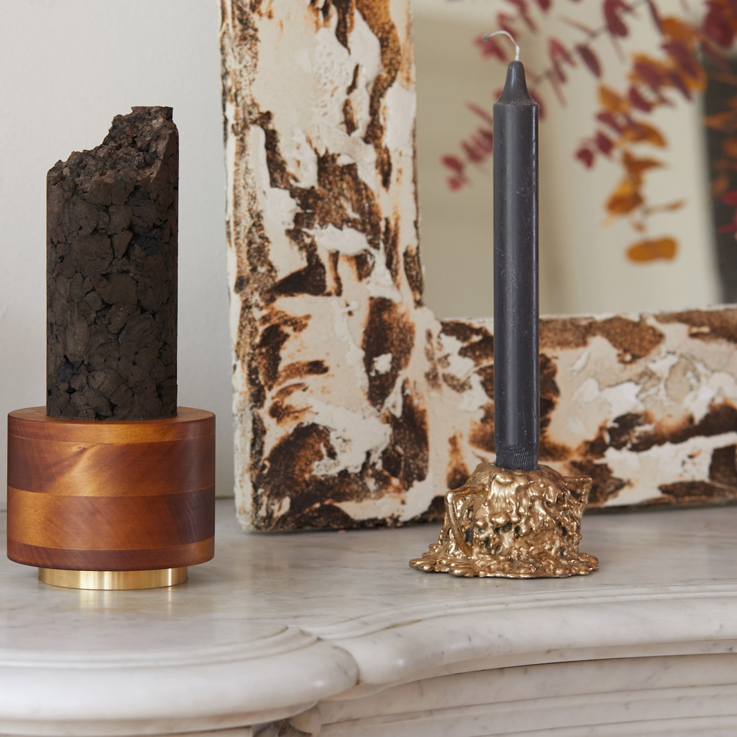 Olfactory Column in Turned limewood