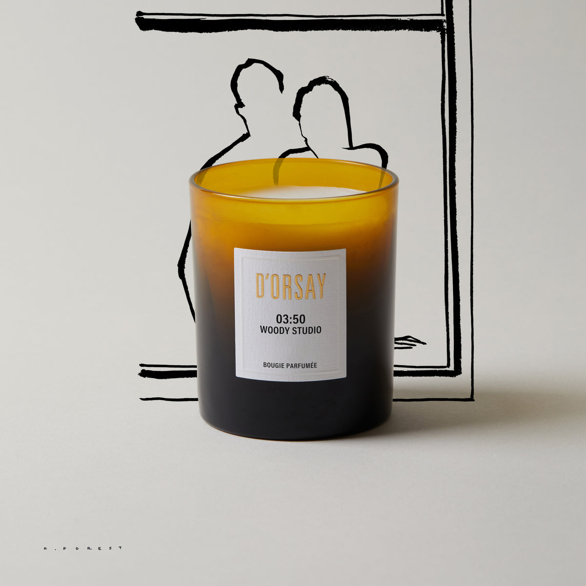 03:50 WOODY STUDIO - SCENTED CANDLE